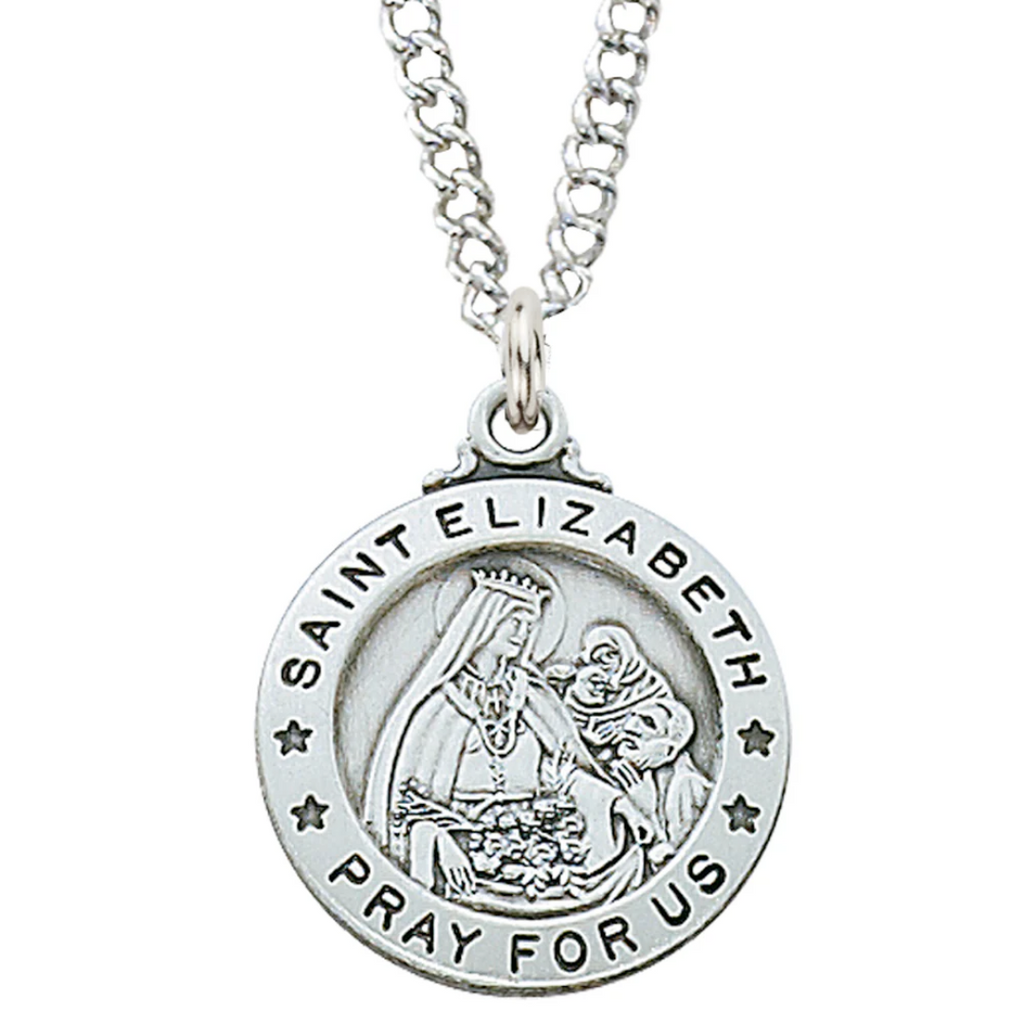 Elizabeth - St. Elizabeth Medal - Sterling Silver