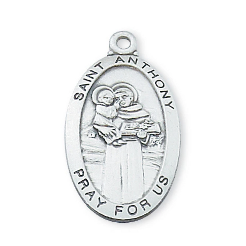 Anthony - St. Anthony Medal - Sterling Silver