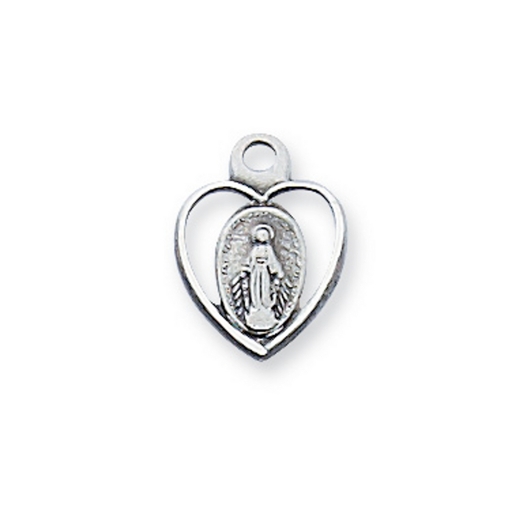 Miraculous Medal - Sterling Silver 16"
