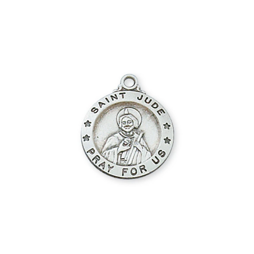 Jude - St. Jude Medal - Sterling Silver
