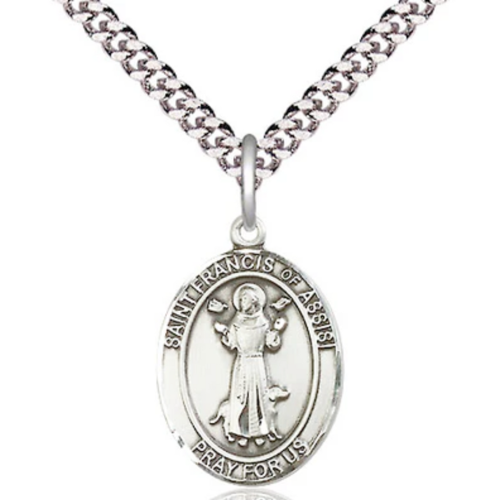 Francis - St. Francis of Assisi Pendant 24"