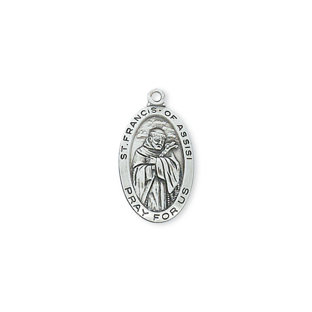 Francis - St. Francis Medal - Sterling Silver