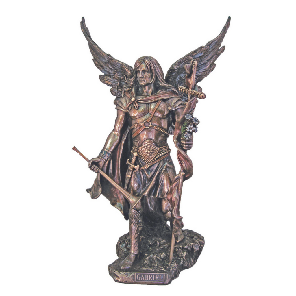 Gabriel - St. Gabriel the Archangel Statue 13.75"