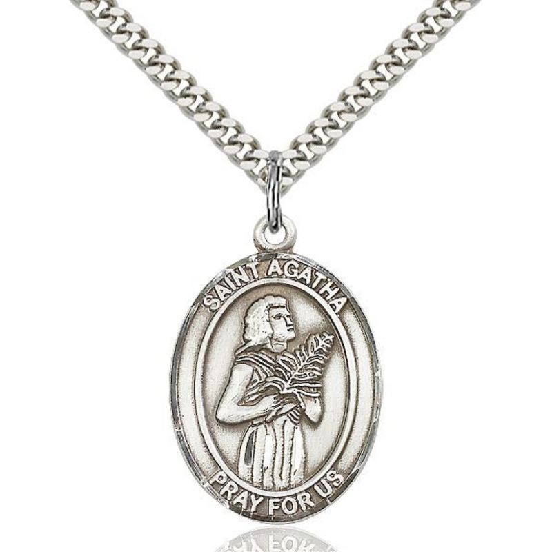 Agatha - St Agatha Medal 6 Options