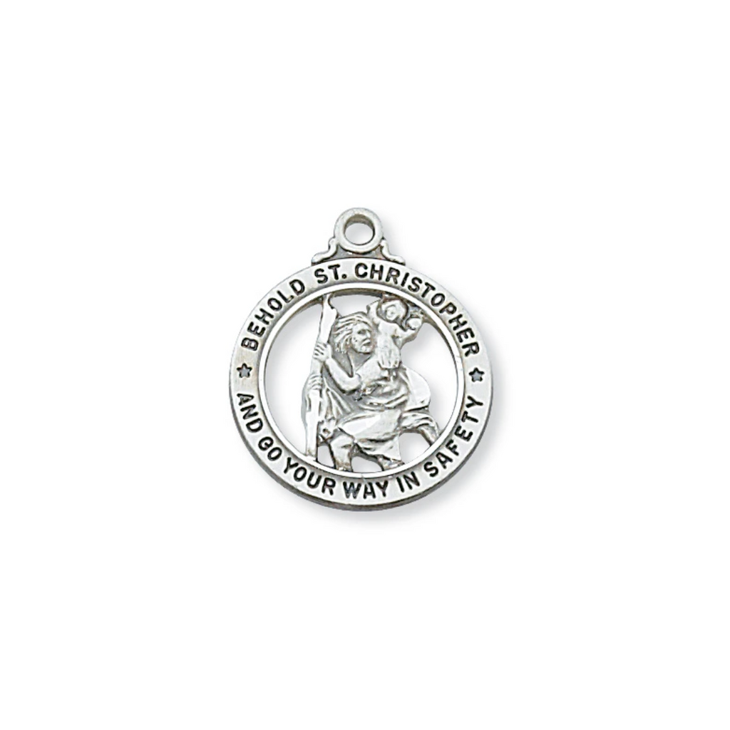 Christopher - St. Christopher Medal on 20" Chain