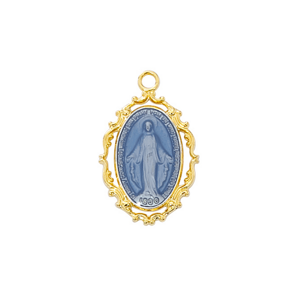 Miraculous Medal - Gold over Sterling