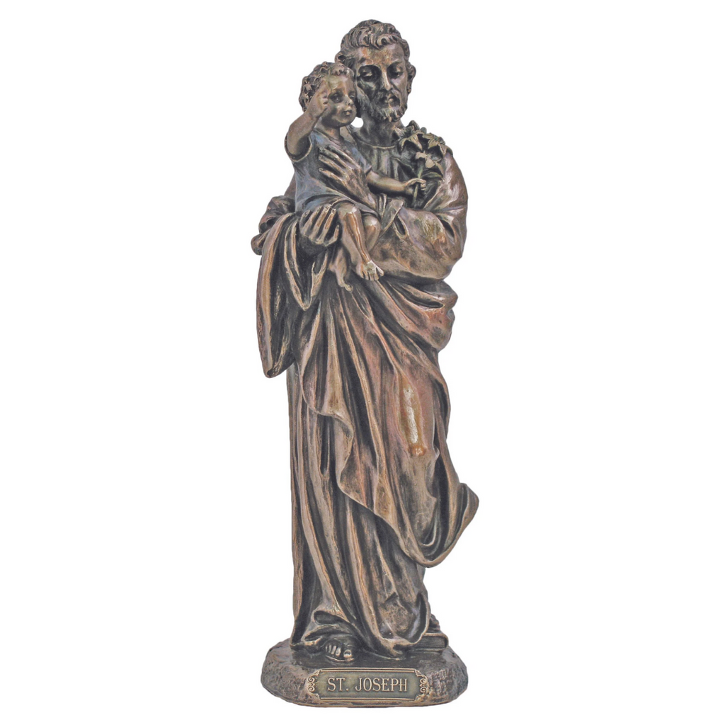 Joseph - St. Joseph and Child Statue 8"