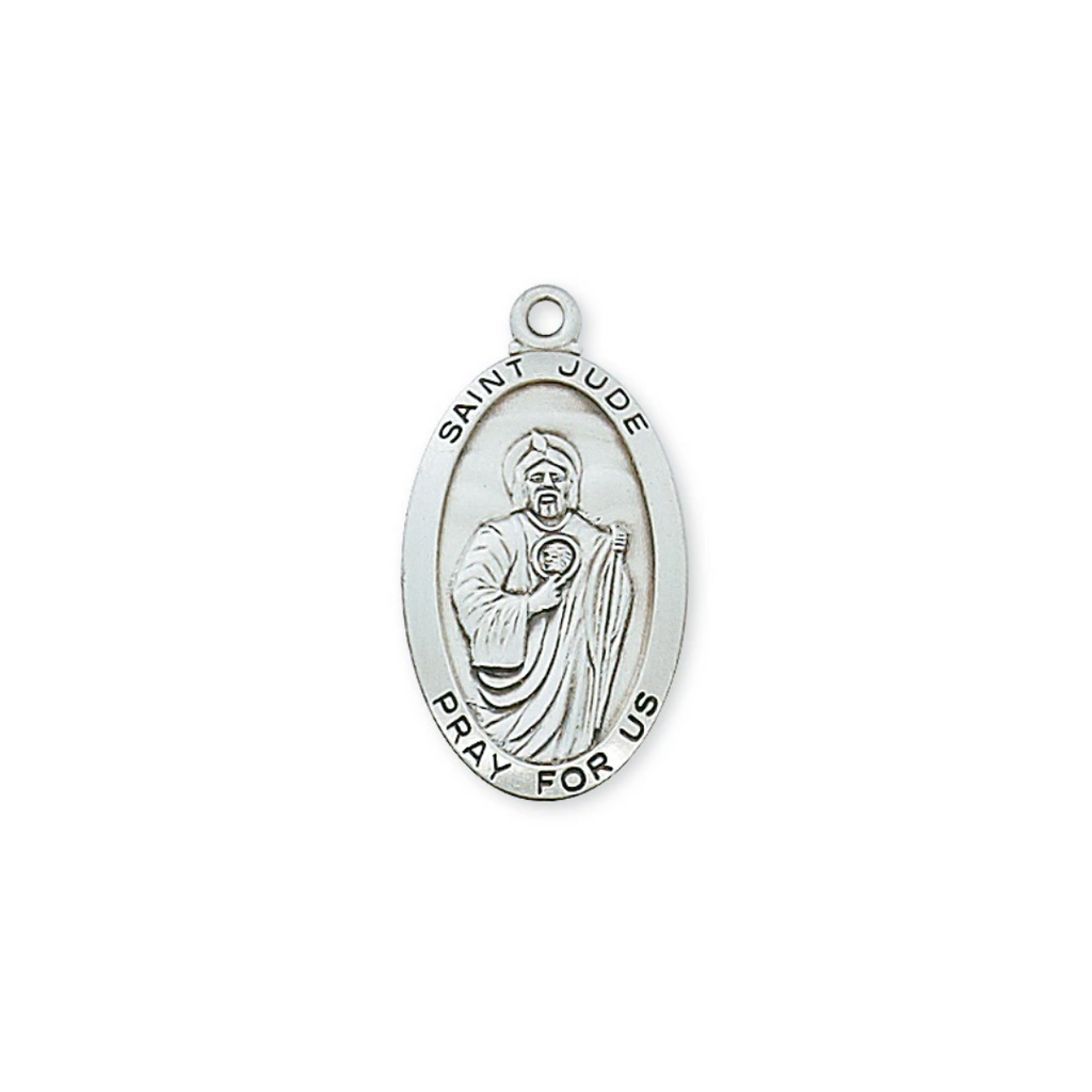 Jude - St. Jude Medal - Sterling Silver