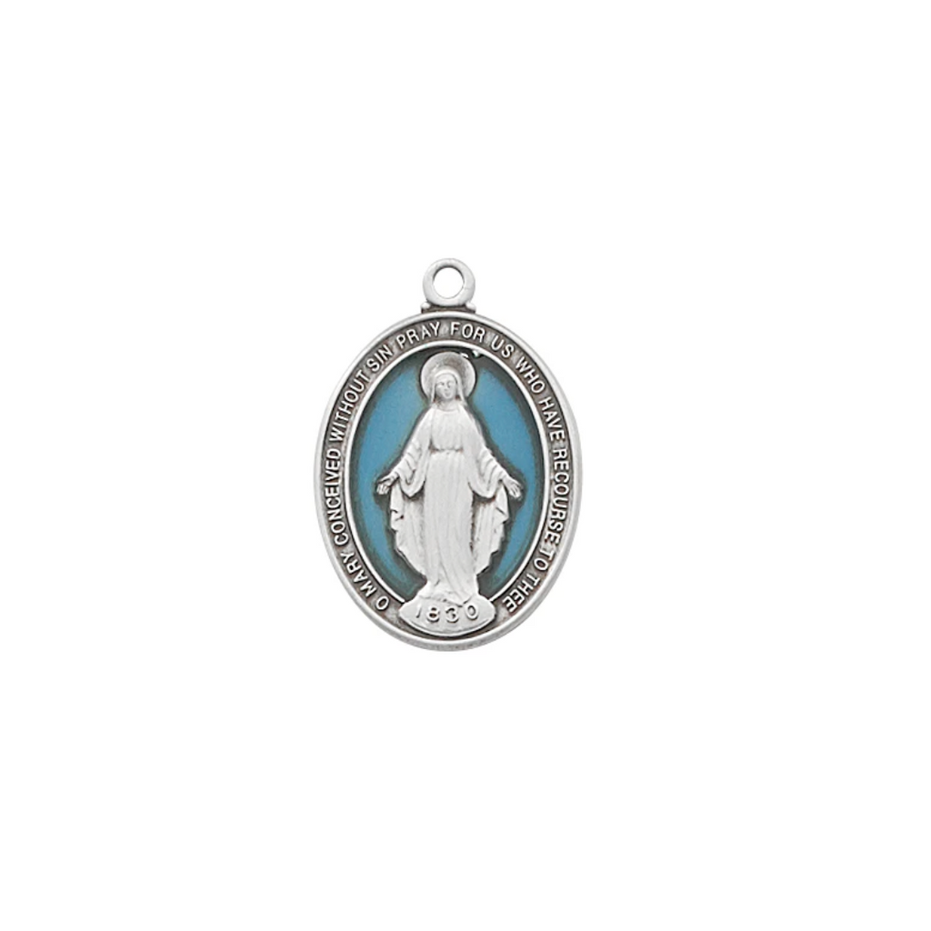 Miraculous Medal - Sterling Silver