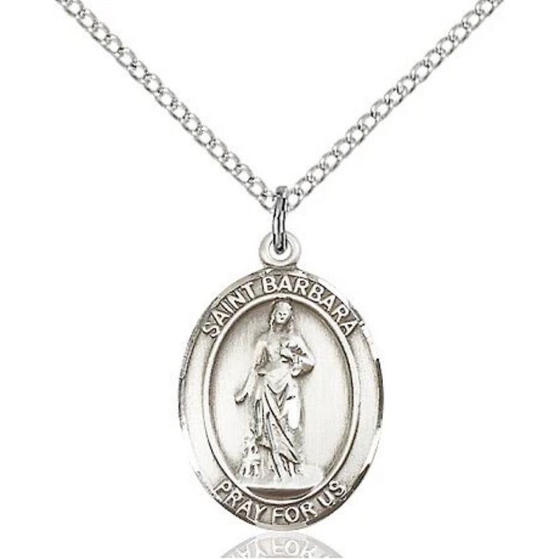 Barbara - St. Barbara Medal 6 Options