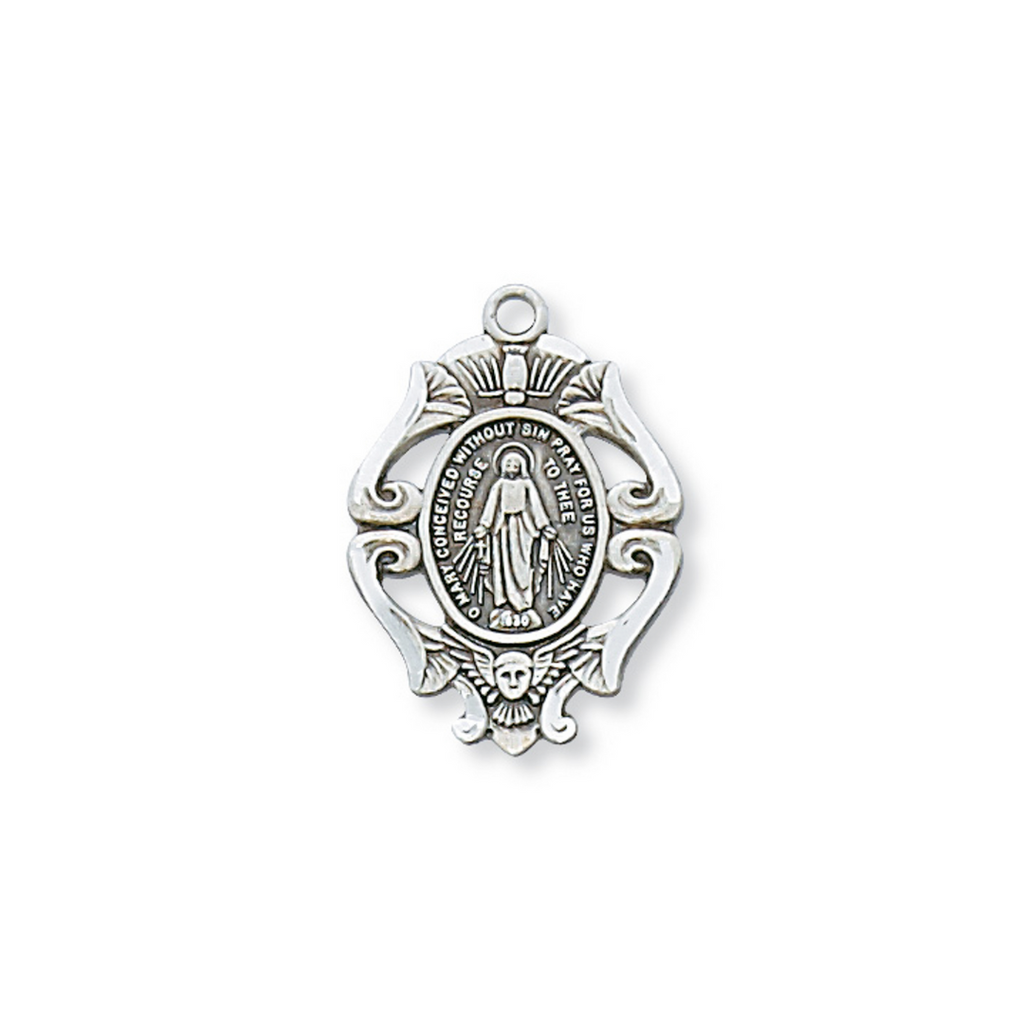 Miraculous Medal - Sterling Silver