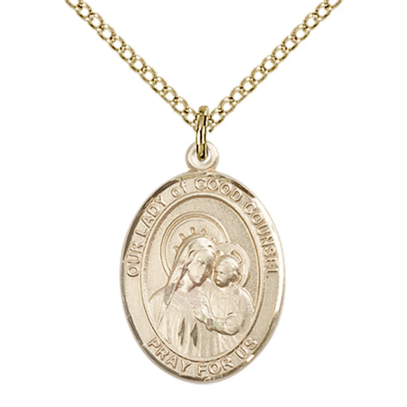 Our Lady of Good Counsel Necklace 18"