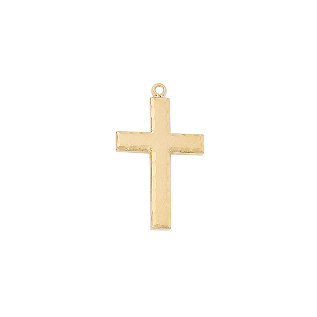 Cross Necklace - Gold over Sterling