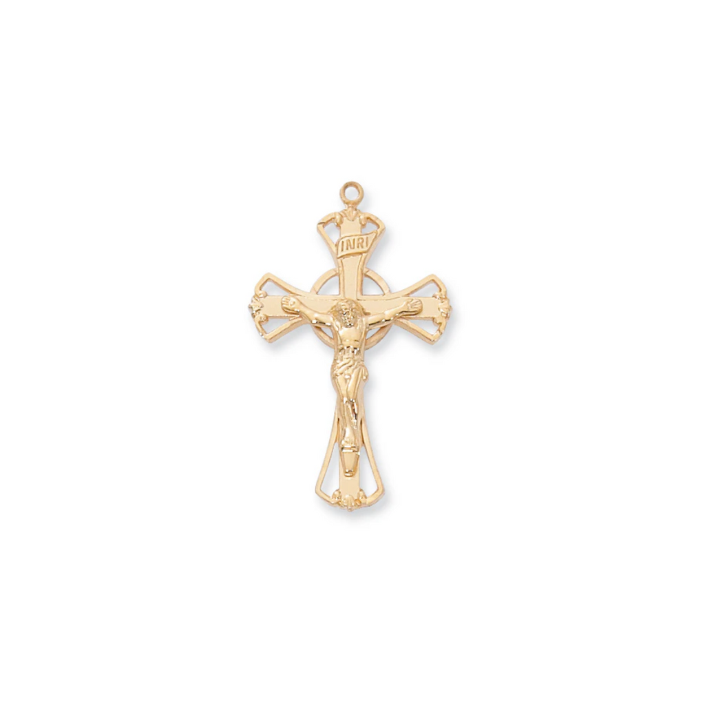 Crucifix - Gold over Sterling