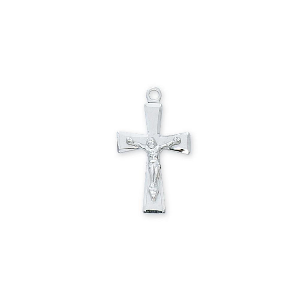 Crucifix Necklace - Sterling Silver