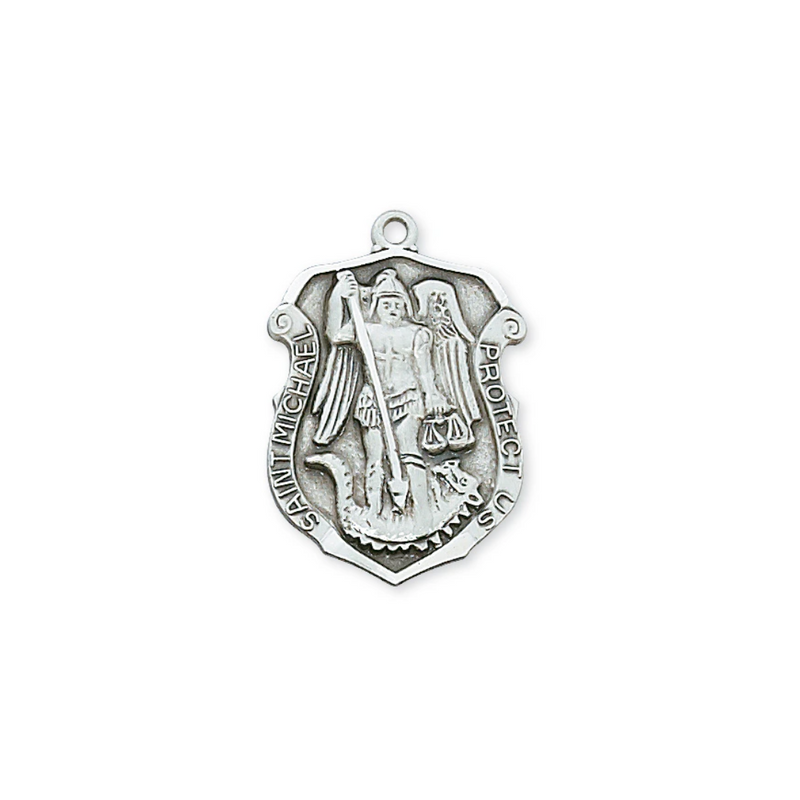 Michael - St. Michael Medal - Sterling Silver