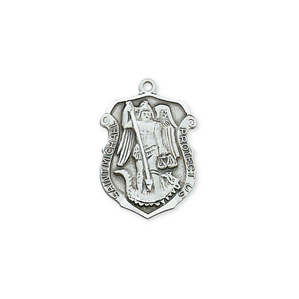 Michael - St. Michael Medal - Sterling Silver