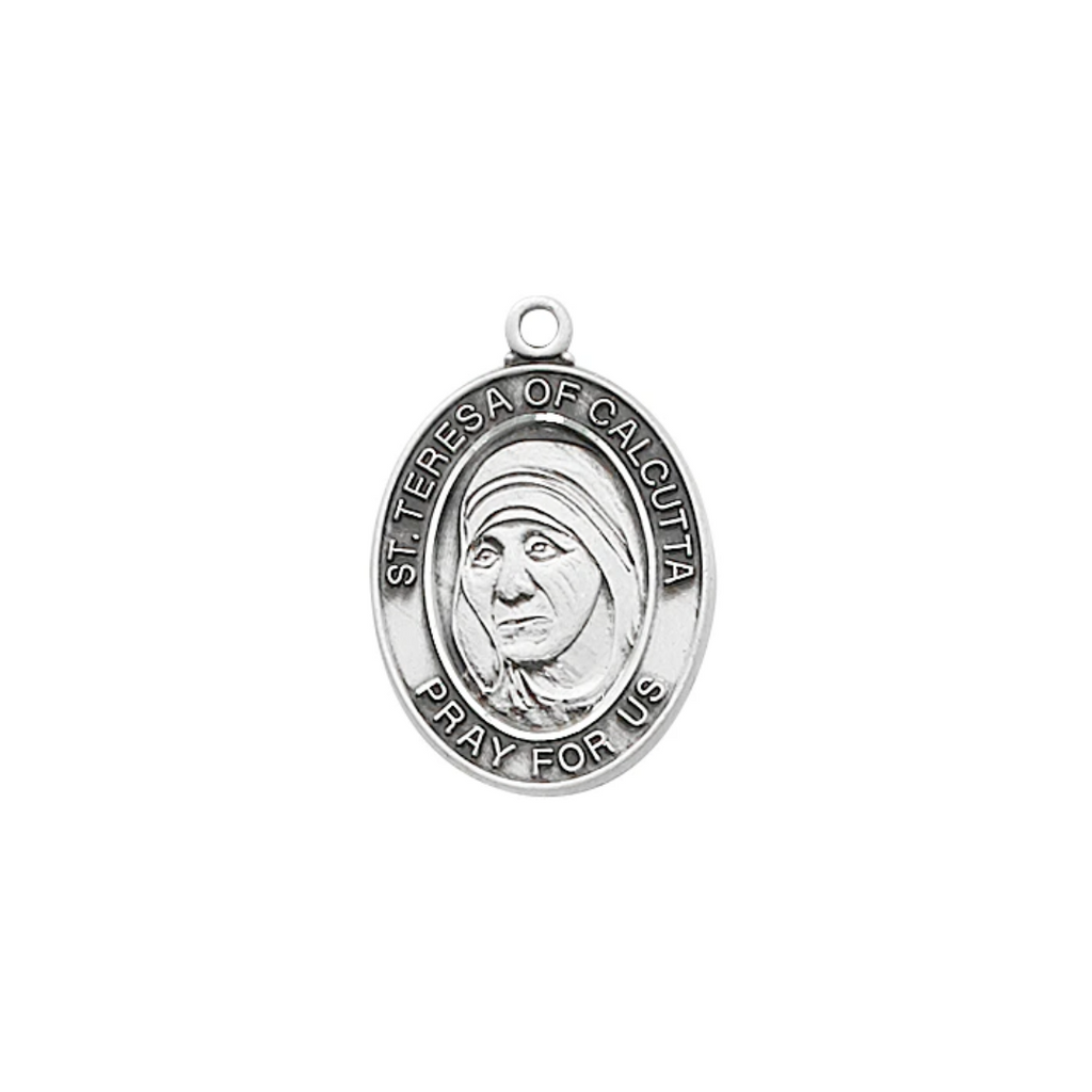 Teresa - St Teresa of Calcutta Medal on 20" Chain