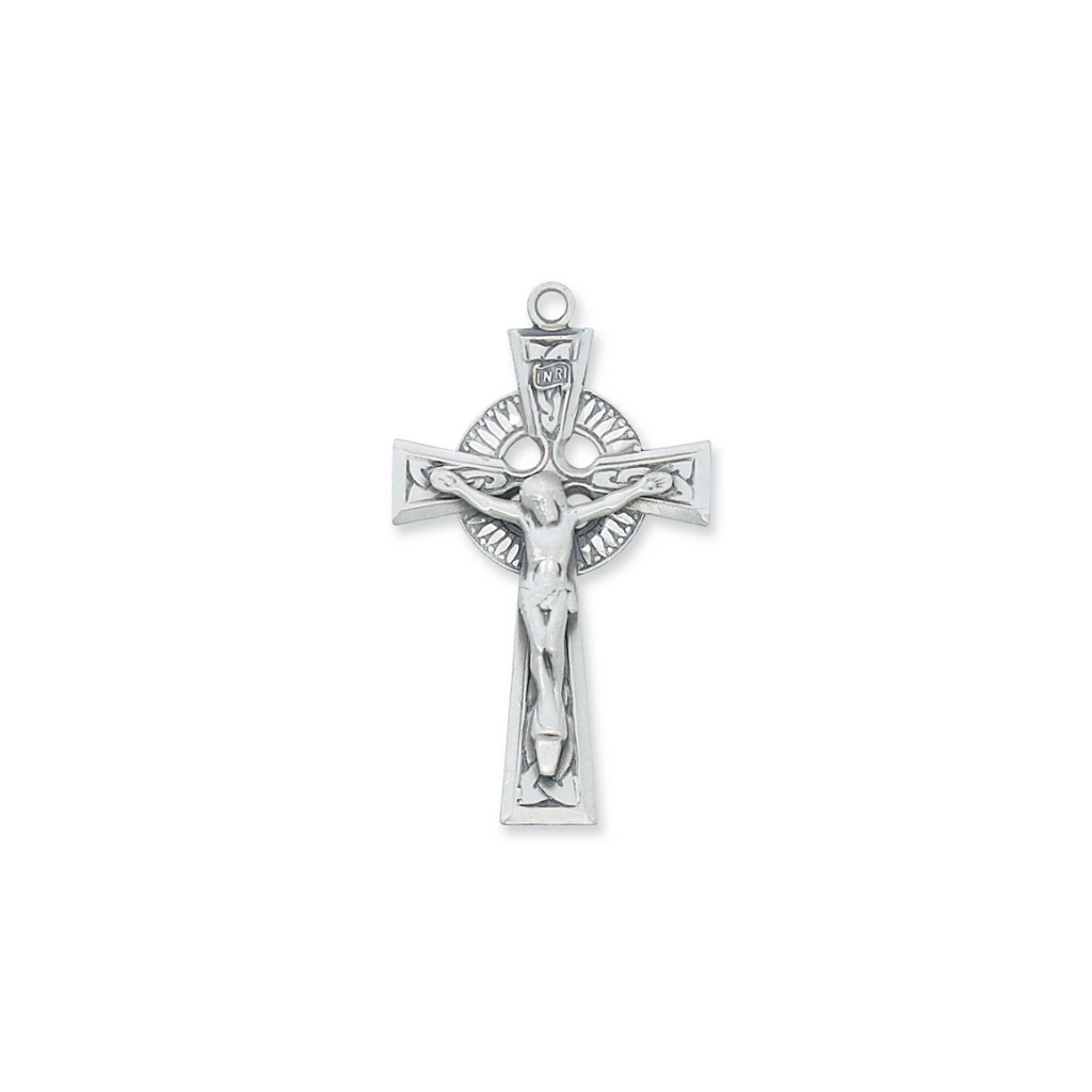 Crucifix Necklace - Sterling Silver