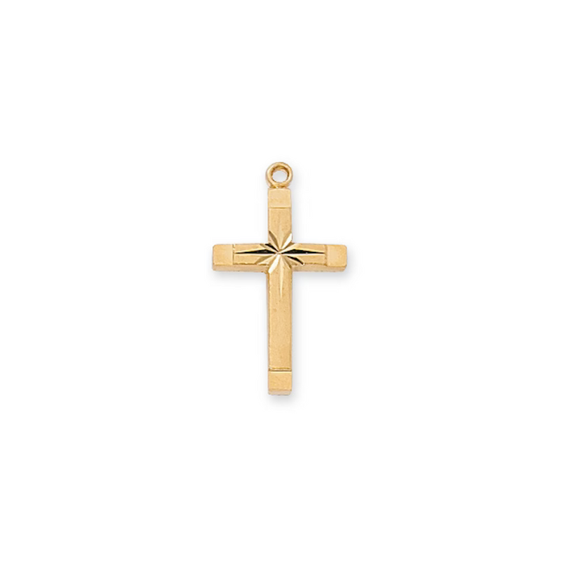 Cross - Gold over Sterling