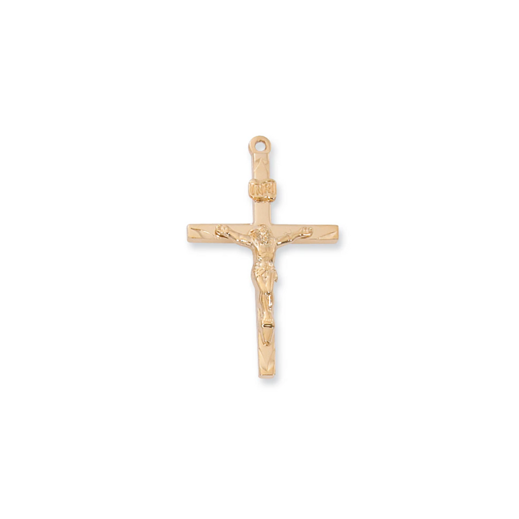 Crucifix - Gold over Sterling