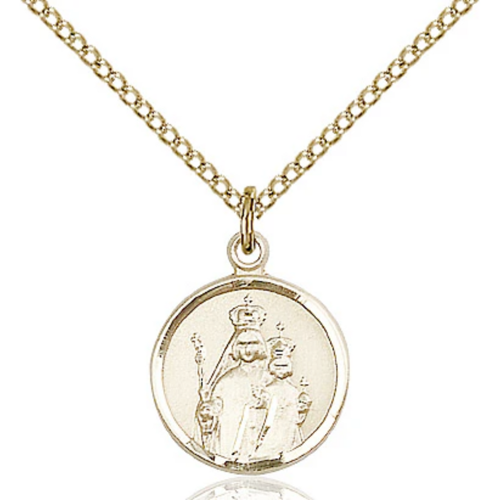 Our Lady of Consolation Medal Gold Filled 18"