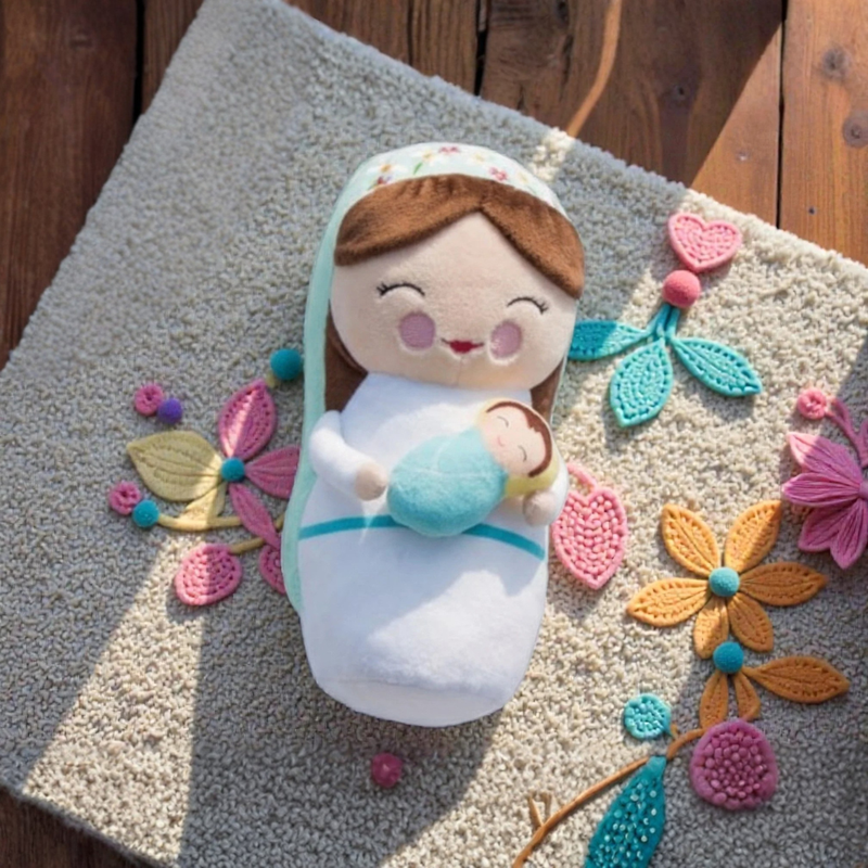 Mother Mary Shining Light Doll Plush