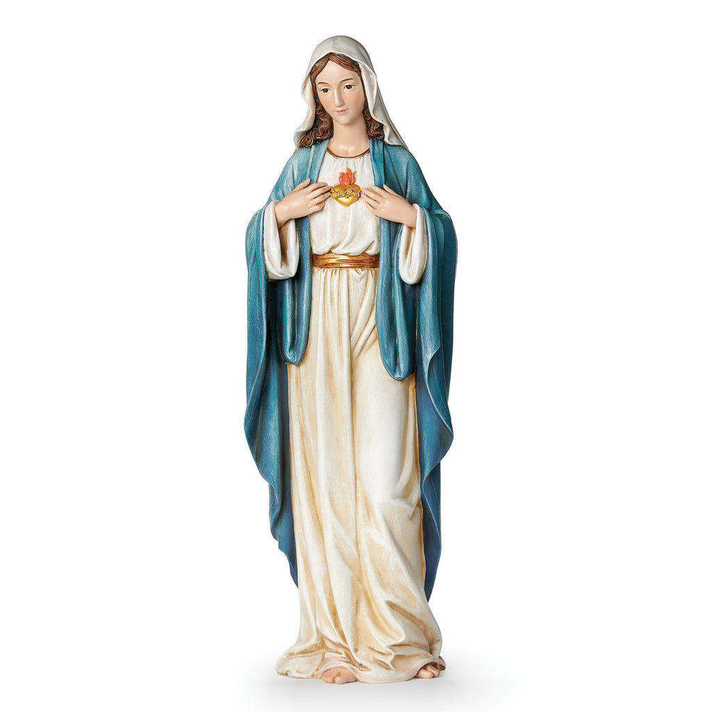Immaculate Heart of Mary Statue 24"H