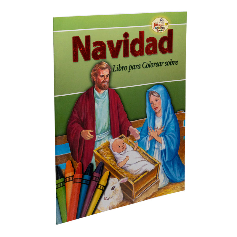 Christmas Coloring Book for Children in Spanish (Navidad) | Catholic Book Publishing
