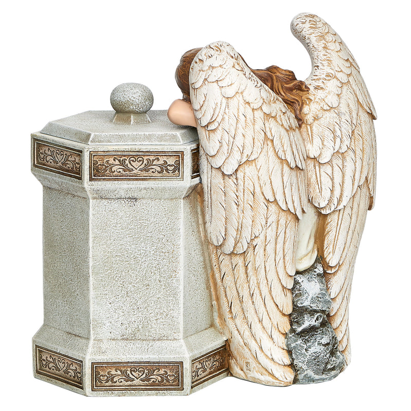 Angel Memorial Box 11.75"H