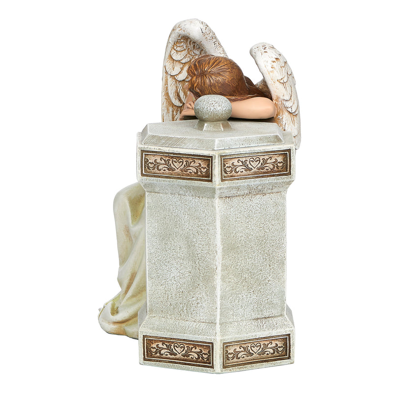 Angel Memorial Box 11.75"H