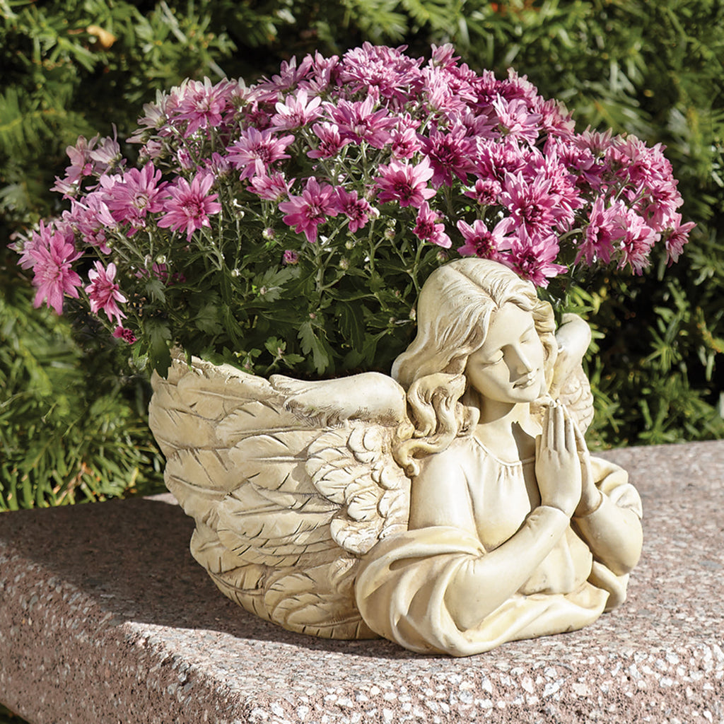 Angel Wing Planter 6.5"H