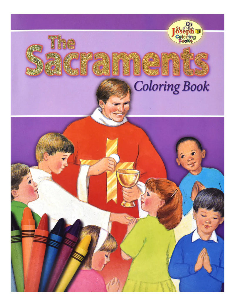 The Sacraments Coloring Book for Children | Catholic Book Publishing