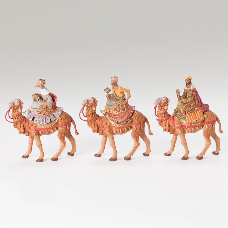 Three Kings on Camels 5" Scale