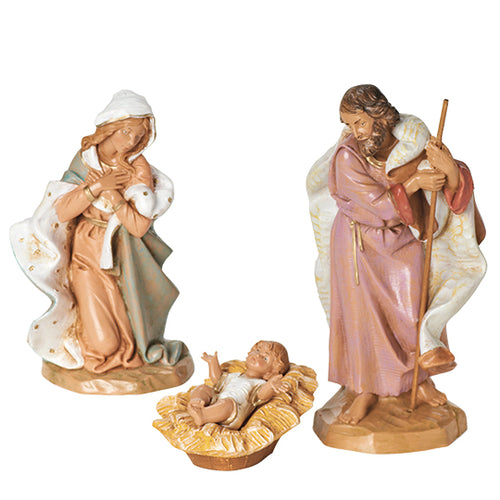 Fontanini Holy Family 3-Piece Set 7.5" Scale
