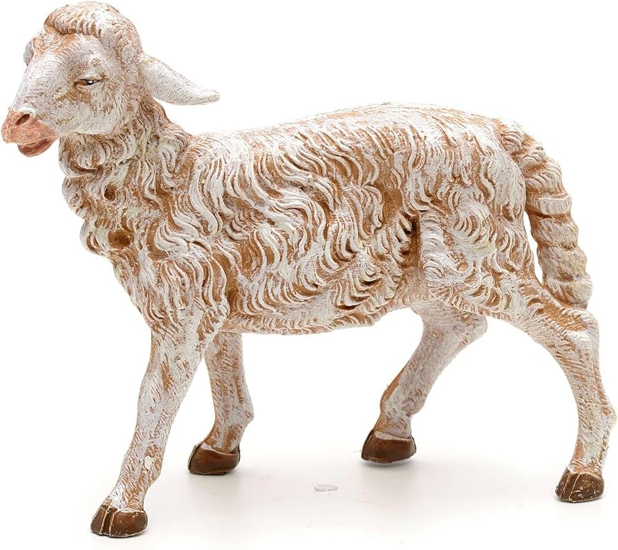 Sheep Facing Forward 12" Scale