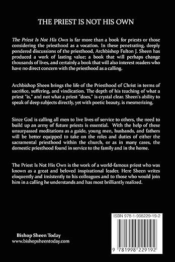 The Priest Is Not His Own | Bishop Sheen Today