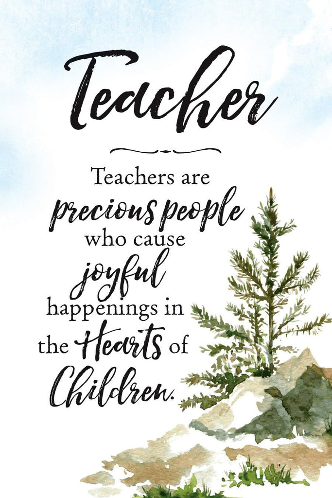 Wall Plaque "Teachers" 6x9 For Wall or Desk