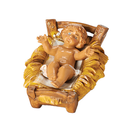 Infant Jesus with Manger 5" Scale