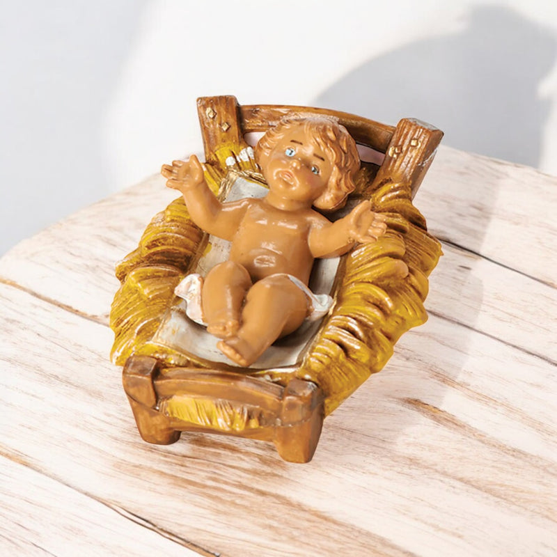 Infant Jesus with Manger 5" Scale