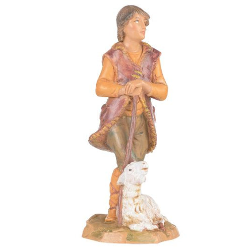 Paul the Shepherd with Sheep 5" Scale