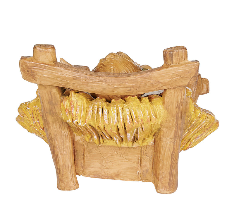 Infant with Manger 12" Scale