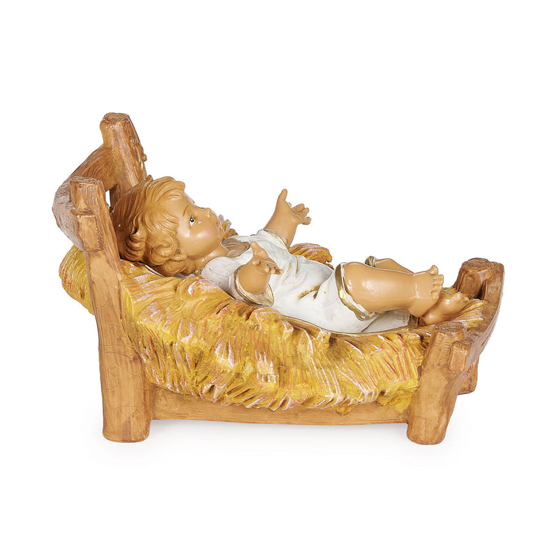 Infant with Manger 12" Scale