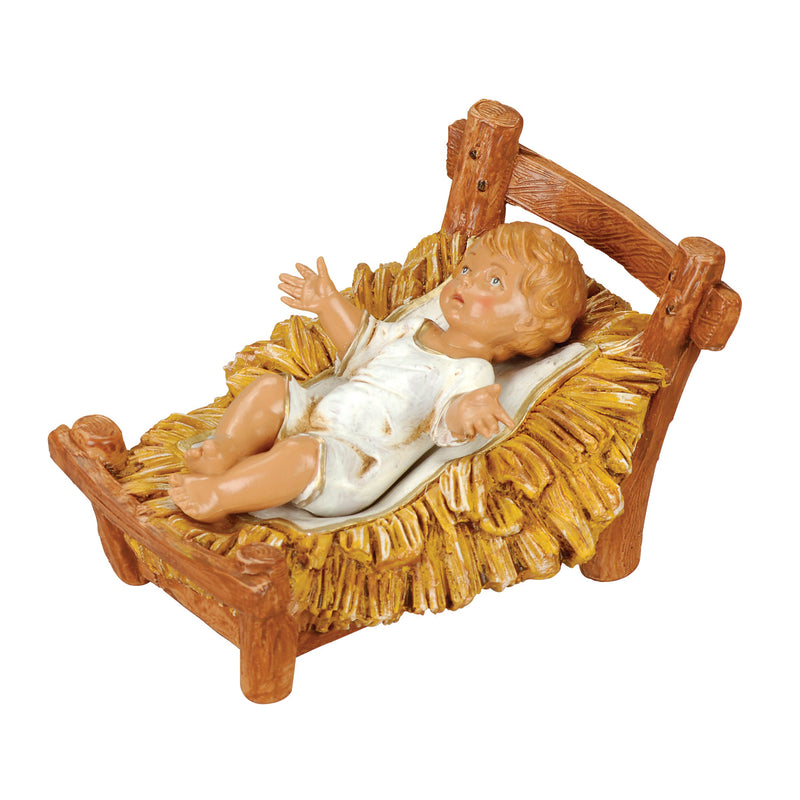 Infant with Manger 12" Scale
