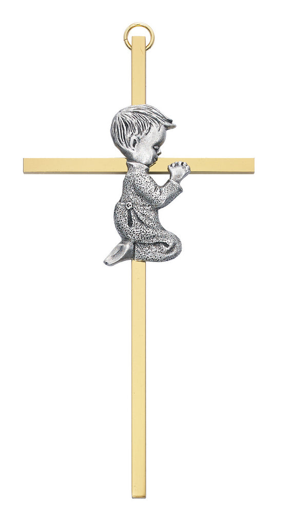 Baby Cross Two-Tone For Boy 6"