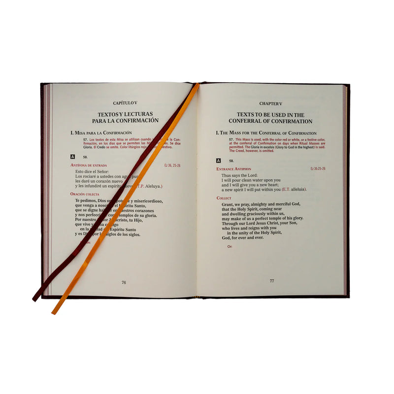 The Order of Confirmation, Ritual Book for Catholic Priests and Bishops