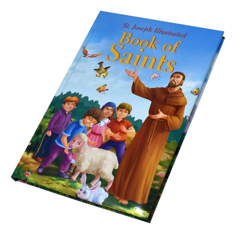 St. Joseph Illustrated Book of Saints for Children by Catholic Book Publishing