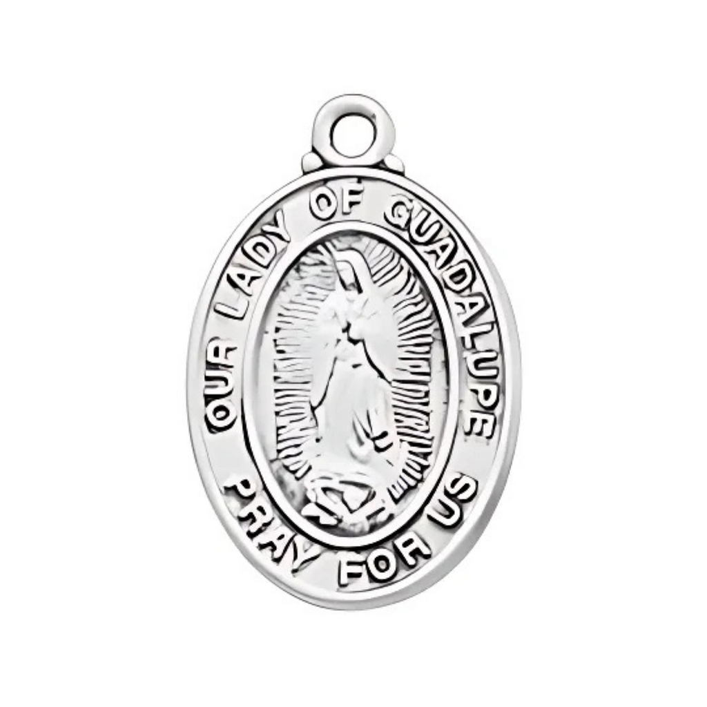 Our Lady of Guadalupe - Sterling Baby Pendant Boxed