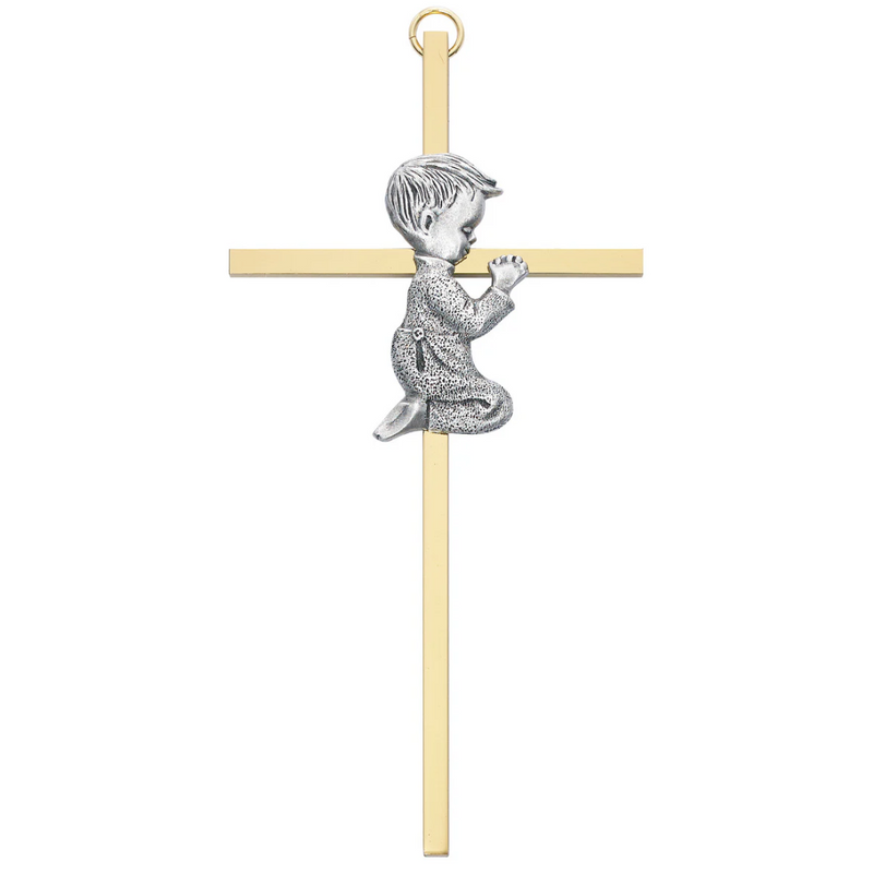 Baby Cross Two-Tone For Boy 6"