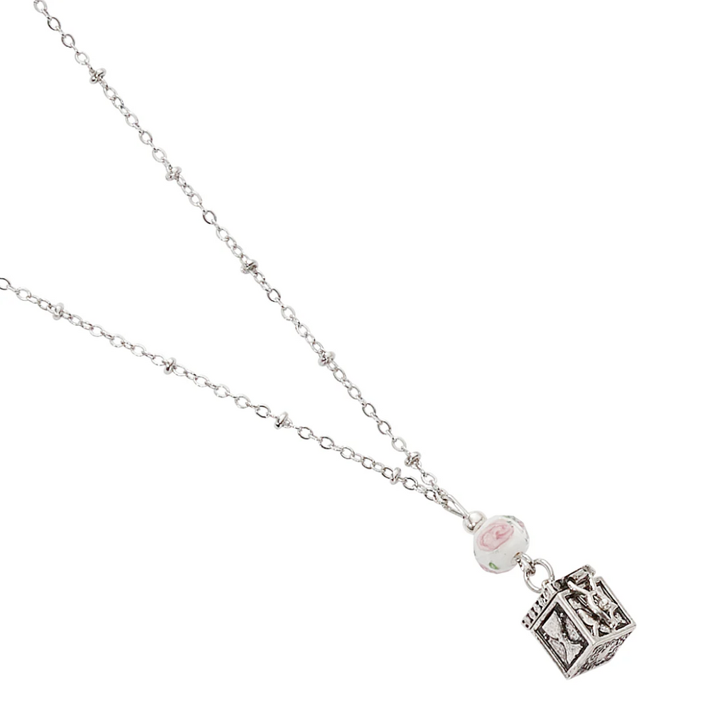 Necklace - 16in. Prayer Box Pendant Carded